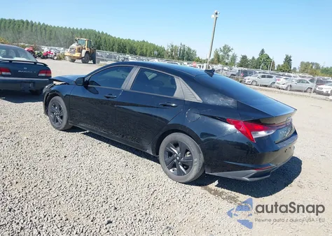 2022 Hyundai Elantra Hybrid Blue из США, поврежденный, VIN KMHLM4AJ8NU030441